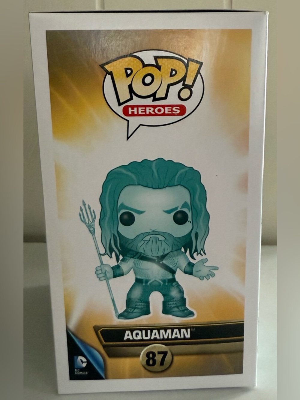 Funko Pop! Heroes Aquaman Teal Green Vinyl Figure (Hot Topic Exclusive) - Picture 3 of 6